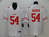Nike 49ers 54 Fred Warner White Vapor Untouchable Limited Jersey,baseball caps,new era cap wholesale,wholesale hats